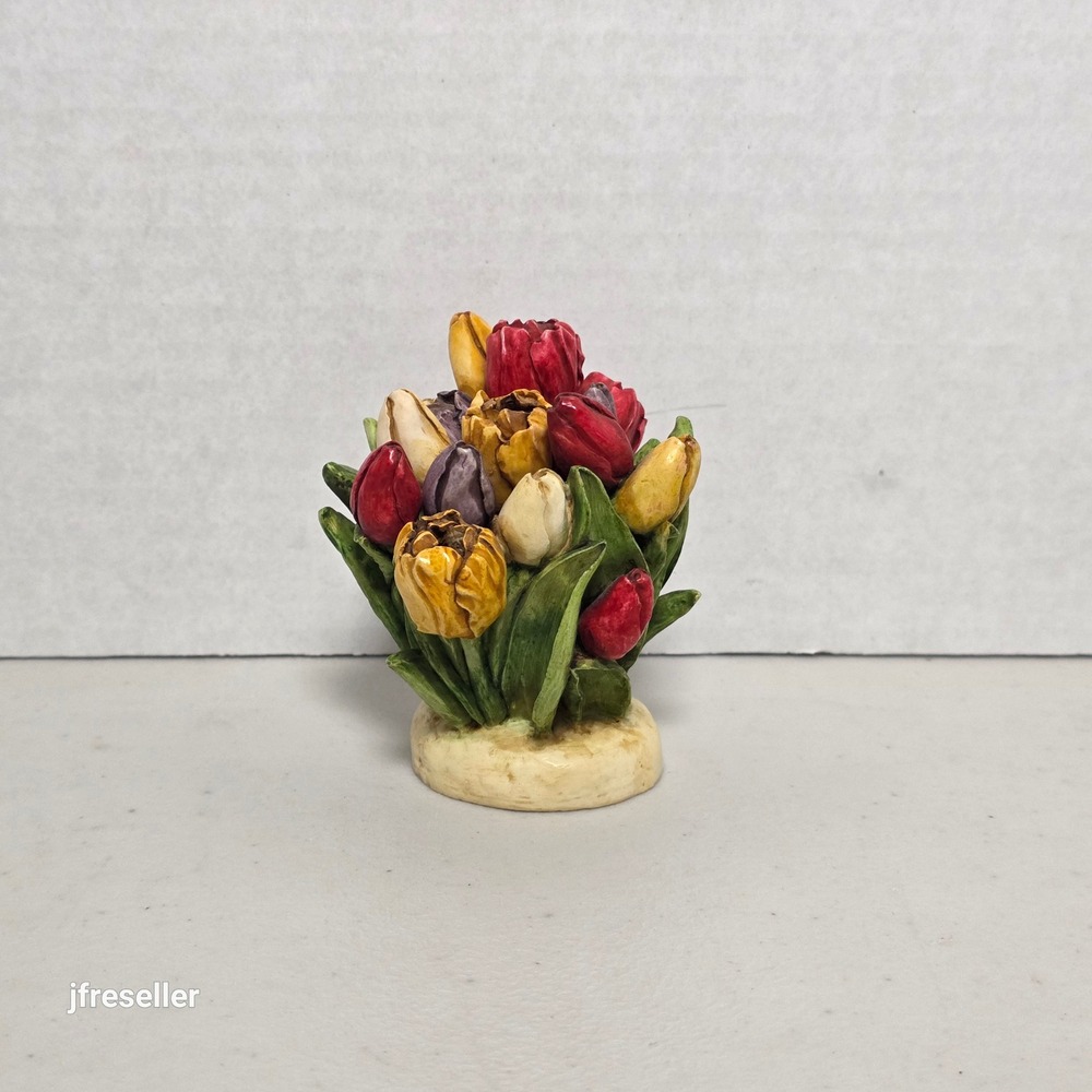 Vintage Harmony Kingdom Lord Byron Harmony Garden Tulip 1999 Boxed HG3TU Retired